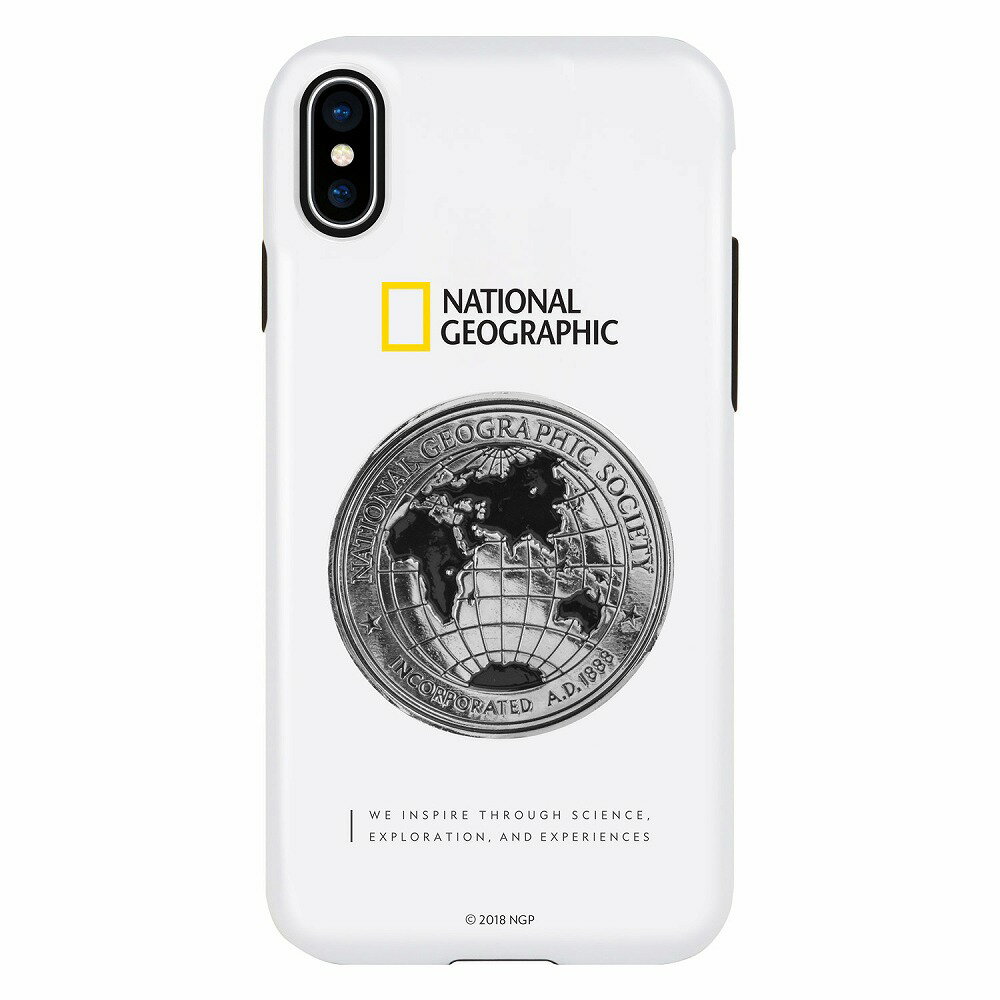 National Geographic iPhone XS/X Global Seal Metal-Deco Caseʥۥ磻ȡ NG12964IX