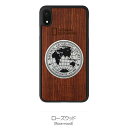 National Geographic iPhone XR用 Metal-Deco Wood Case(ローズウッド) NG14127I61