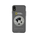National Geographic iPhone XR用 Global Seal Metal-Deco Case(グレー) NG14131I61