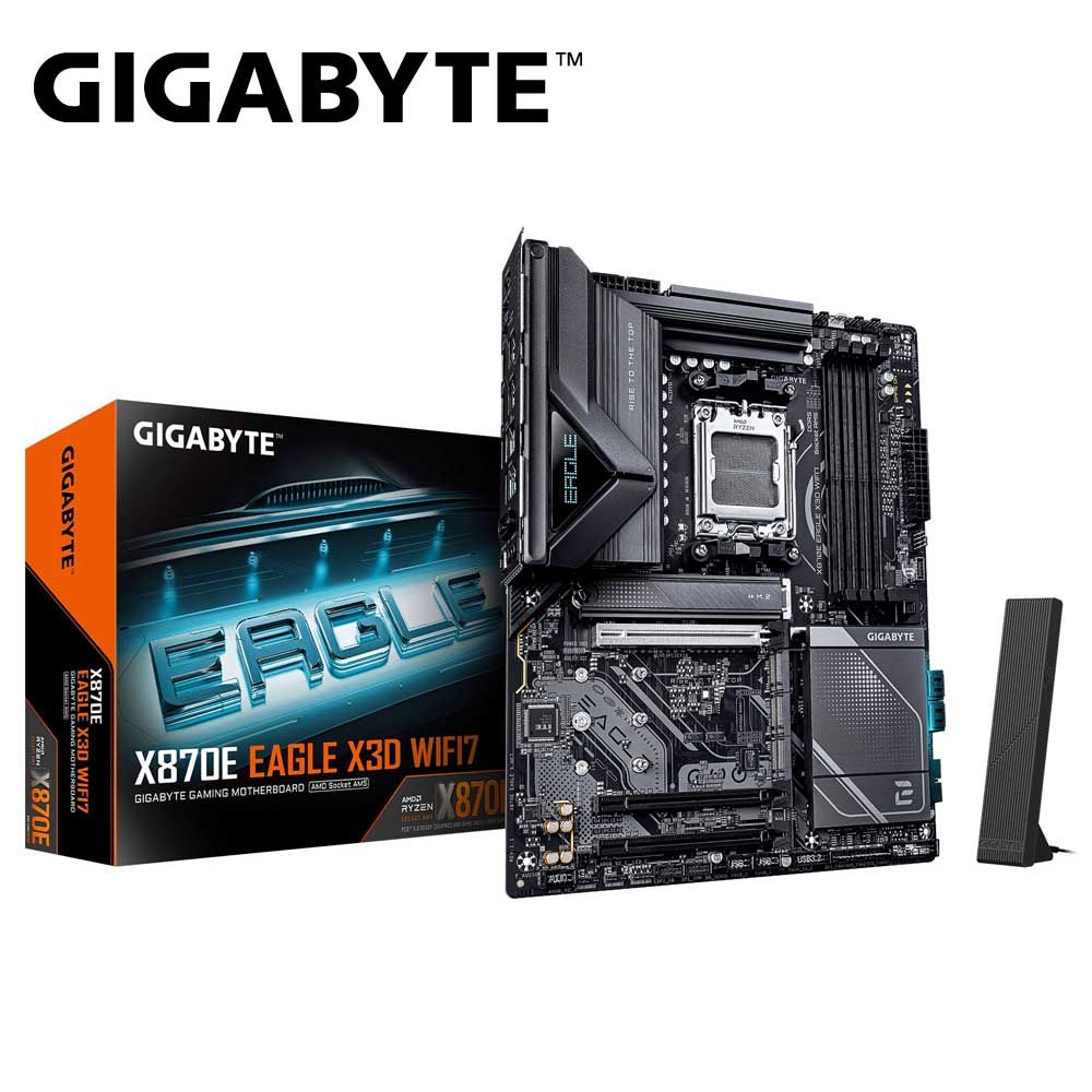 GIGABYTE｜ギガバイト GIGABYTE X870E EAGLE X3D WIFI7 マザーボード X870E-EAGLE-X-WF7