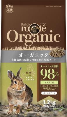 Rabbit roote オーガニックフード 1.2kg(300g×4袋) マルカン ラビツトル-テオ-ガニ...