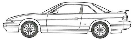 �ե��� 1/24 �ʥ˥�ȥ⥢�쥷�꡼�� No.1 ����ӥ�Q��s (S13) ���ä�����͡ڥʥ˥�ȥ⥢��-1�� �ץ��ǥ�