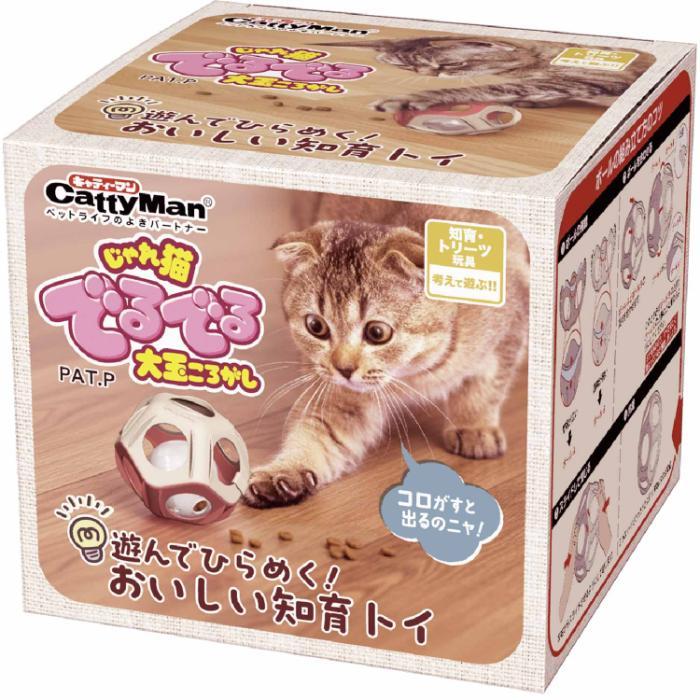 【返品種別A】□「返品種別」について詳しくはこちら□※仕様やパッケージは、リニューアルなどの理由で変更になっている場合がございます。予めご了承下さい。◆どうやったらでるのかな？　「考える」「転がす」「探す」動作で、転がして遊ぶ知育トイです。 ◆ころがして追いかけ、運動不足の解消サポート。 ◆少量ずつフードが出るから、早食い防止にも。 ◆丸洗いできるから、いつも清潔に使える。■本体サイズ：ボールサイズ(約)幅12×奥行12.5×高さ11cm■材質：ポリプロピレン原産国：中華人民共和国ドギーマンハヤシ広告文責：株式会社Joshin(06-6633-1111)日用雑貨＞ペット＞猫＞キャット用品＞おもちゃ