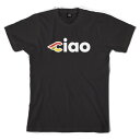 205050-20001061 チネリ サイクル用Tシャツ　CIAO　カラー：BLACK　サイズ：S cinelli