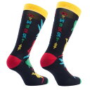 205047-20200002 チネリ サイクリングソックス SAMMY BINKOW ‘BEST FRIENDS’ SOCKS サイズ:XL/XXL cinelli