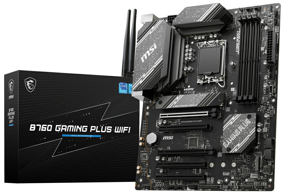 MSI MSI B760 GAMING PLUS WIFI / ATX対応マザーボード B760 GAMING PLUS WIFI