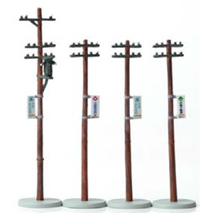 ［鉄道模型］トミーテック (N) 情景小物029-2 電柱A2のサムネイル