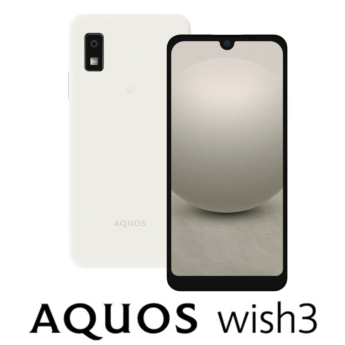 SHARPʥ㡼ס AQUOS wish34GB/64GB˥ۥ磻ȡSIMե꡼ǡ SH-M25-W