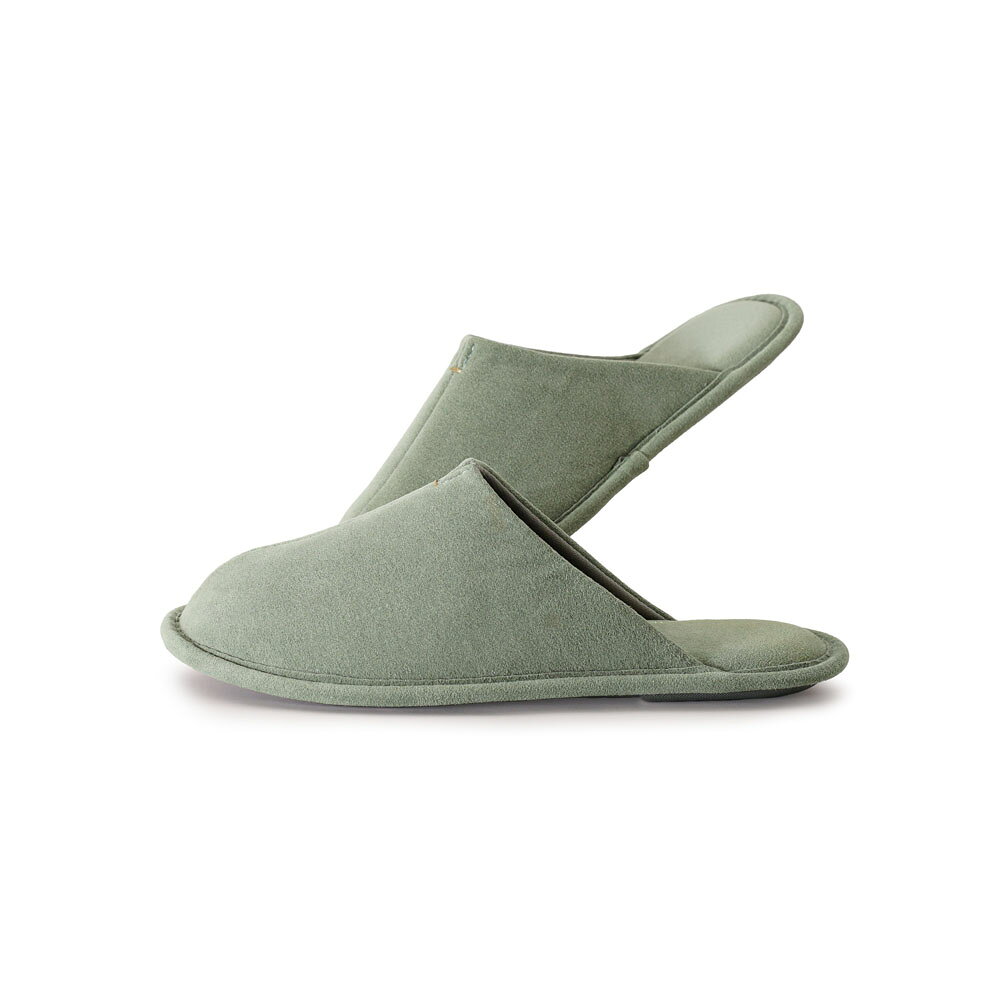 フロンティア スリッパ（ライケン・サイズ：M(22.5-24.5cm)） FR0501-LICHEN-M FRONTIER easyWASH×ultrasuede 