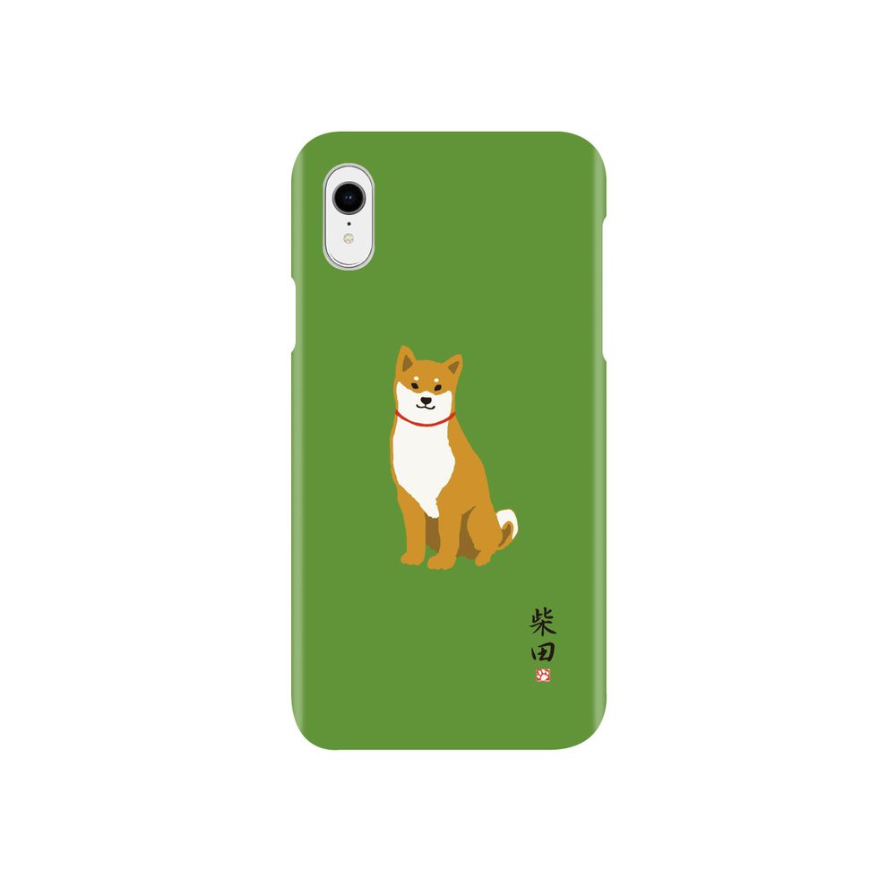 Rakuten - abbi iPhone XR用 しばたさんケース（グリーン） ABF14566I61