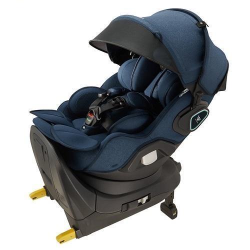 チャイルドシート isofix R129 マモリラ ケープネイビー(NV) (新生児から4歳頃)R129適合 アップリカ マモリラケ-プネイビ-NV