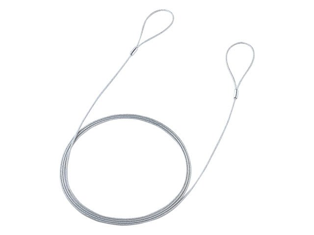 サンワサプライ eセキュリティ ワイヤー（2.0m・2.2mm） SLE-11W-2