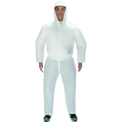 トラスコ中山 使い切り空調服[[TM下]] つなぎ L CFTR-L TRUSCO
