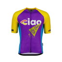 205031-002202 チネリ サイクリングジャージ CIAO ICONS カラー：PURPLE サイズ：M cinelli