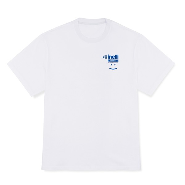 205037-004302 チネリ サイクル用Tシャツ　VIGORELLI　カラー：WHITE　サイズ：M cinelli