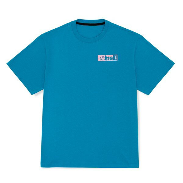 205037-001501 チネリ サイクル用Tシャツ　IN-BIKE-WE-TRUST　カラー：SKY　BLUE　サイズ：S cinelli