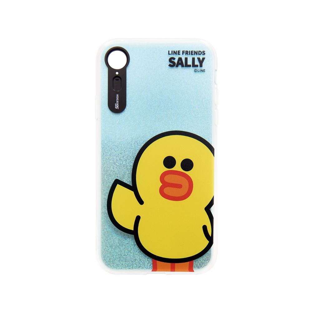 LINE FRIENDS iPhone XR用 LINE FRIENDS LIGHT UP CASE ベーシック（サリー） KCL-LBA008
