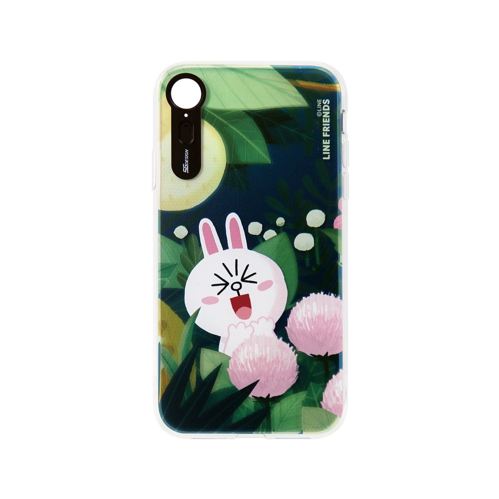 LINE FRIENDS iPhone XR用 LINE FRIENDS LIGHT UP CASE テーマ（コニー） KCL-LCT006