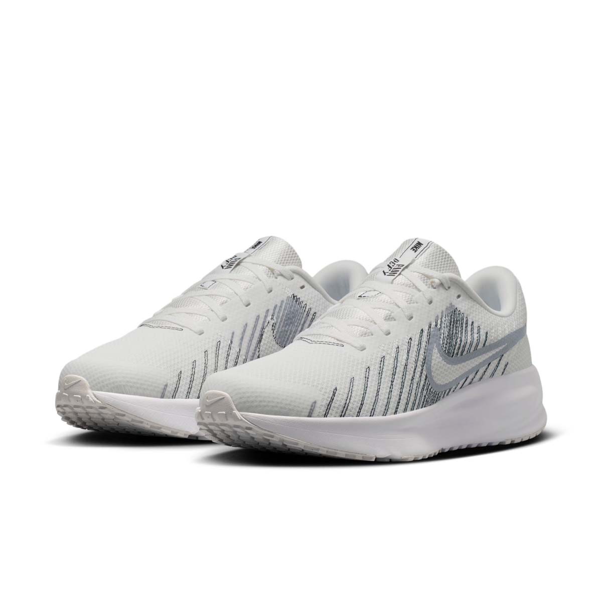 ナイキ メンズ ロード ランニングシューズ ラン デファイ（SUMMIT WHITE/METALLI・サイズ：25.5cm） HM9594-122-25.5 NIKE RUN DEFY