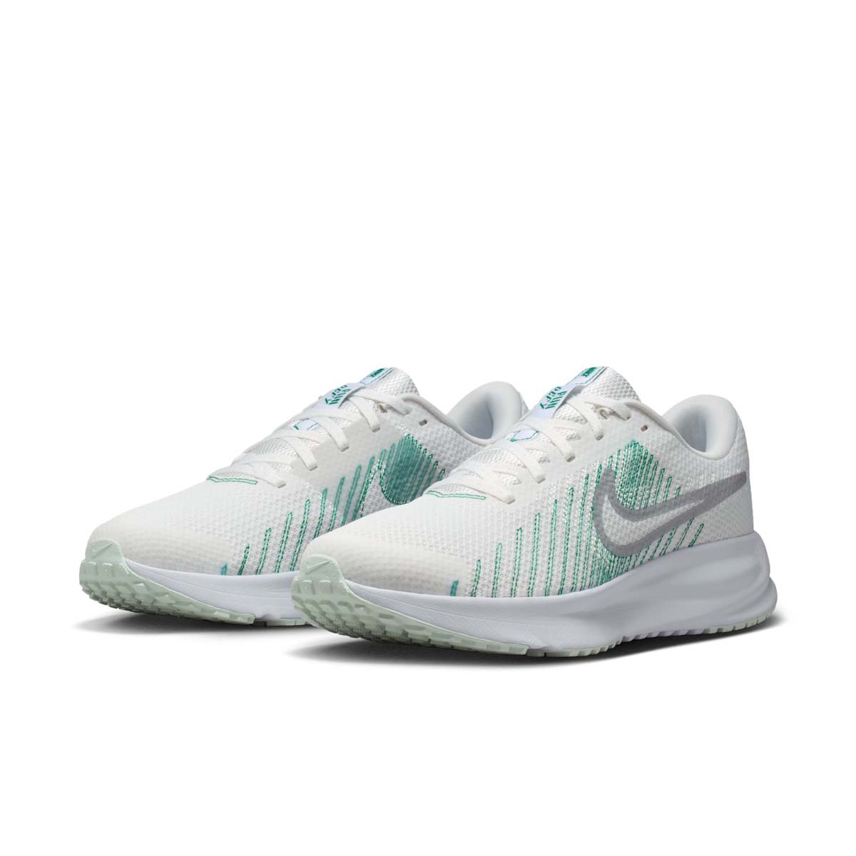 ナイキ レディース ロード ランニングシューズ ラン デファイ（SUMMIT WHITE/METALLI・サイズ：22.5cm） HM9593-122-22.5 NIKE RUN DEFY