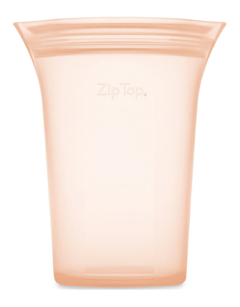 Plastic Storage Containers - ジップトップ カップL ピーチ ZJ-CUPL-07 ZipTop [ZJCUPL07]