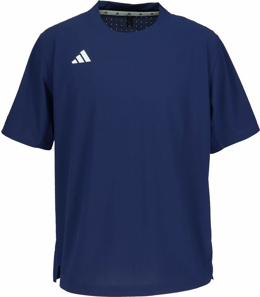 上身 - アディダス アディゼロ ダグアウト トレーニング 半袖 Tシャツ（チームネイビーブルー・サイズ：2XL） KH655-KH2050-2XL adidas