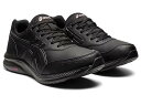 1292A053-001-24.5 アシックス レディース ゲルファンウォーカー（ブラック・24.5cm） asics walking