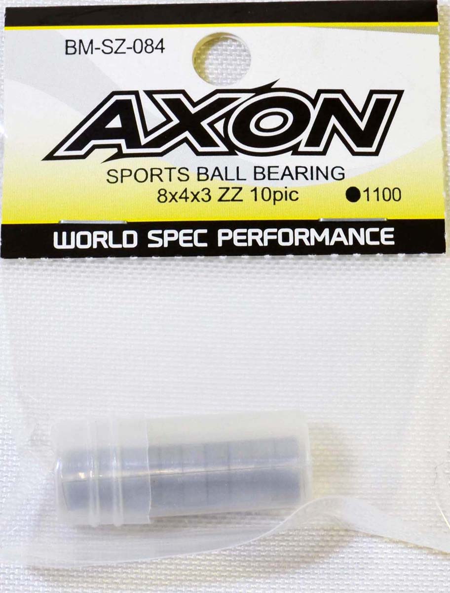 AXON SPORTS BALL BEARING 8x4x3 ZZ 10picyBM-SZ-084z WRp[c