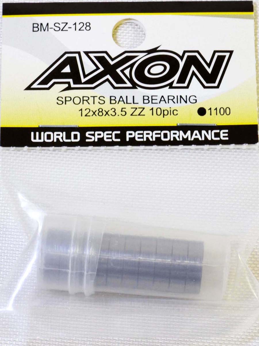 楽天Joshin web 家電とPCの大型専門店AXON SPORTS BALL BEARING 12x8x3.5 ZZ 10pic【BM-SZ-128】 ラジコンパーツ