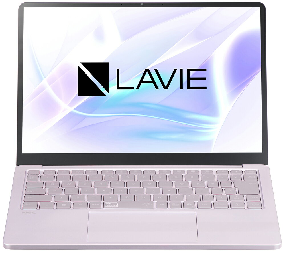 NEC ノートパソコン LAVIE SOL S1365/LAP2-J(13.3型/Windows11/Core Ultra 5 226V/メモリ 16GB/SSD 512GB/タッチパネル/Office)フェアリーパープル PC-S1365LAP2-J