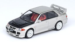 INNO MODELS 1/64 三菱 ランサー エボリューション III シルバー/カーボンボンネット【IN64-EVO3-SIL】 ミニカー