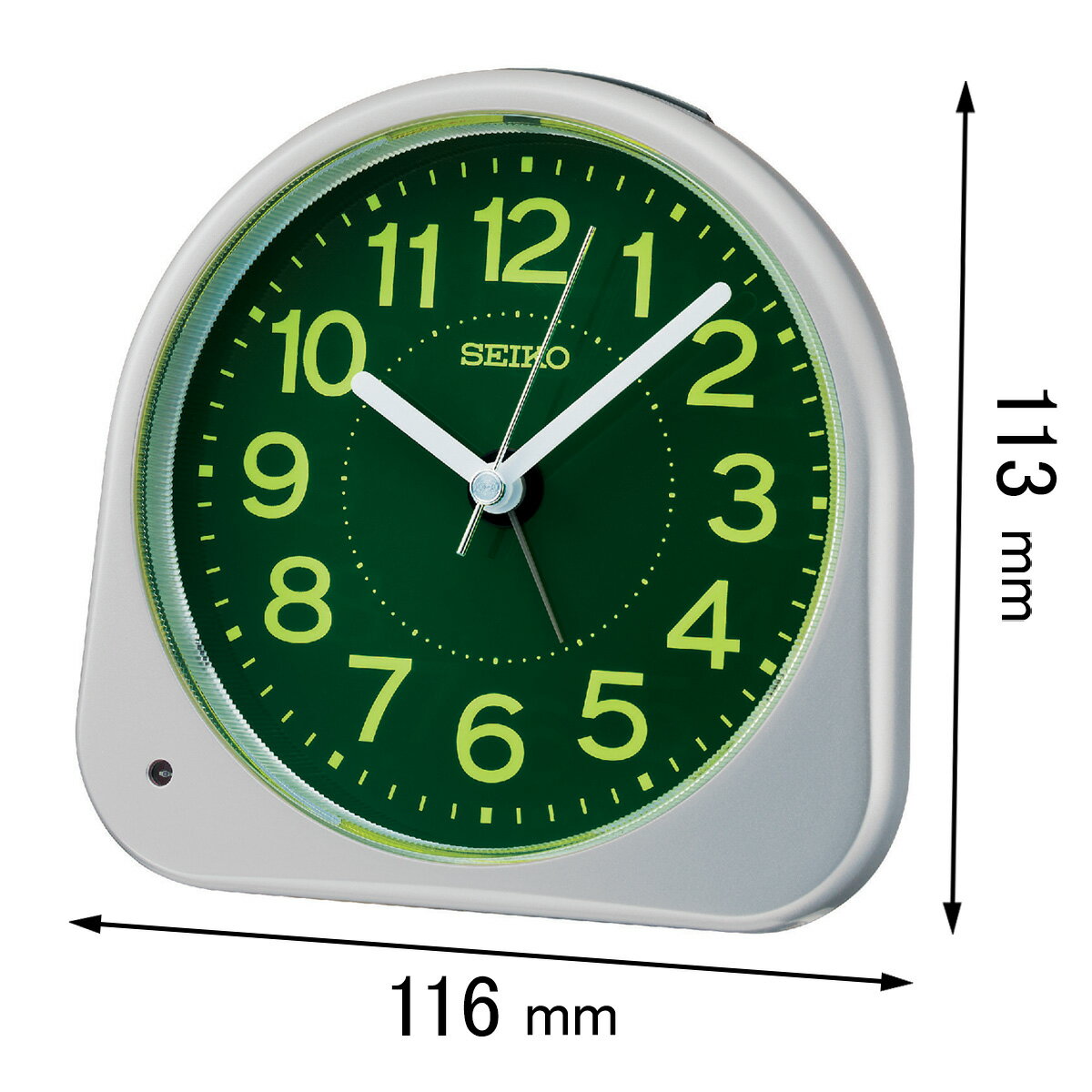 セイコー 目覚まし時計 セイコー目覚まし時計 KR-525-S [KR525S]【返品種別A】