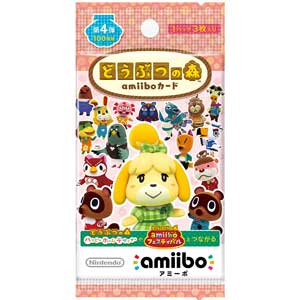 任天堂 どうぶつの森amiiboカード　第4弾 