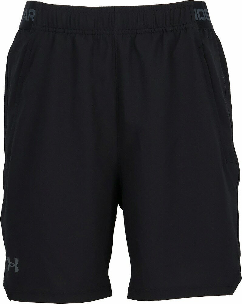 アンダーアーマー メンズ UAバニッシュウーブン 6インチ ショーツ（Black / PitchGray・サイズ：M） DOM-1373718-001-MD UNDER ARMOUR