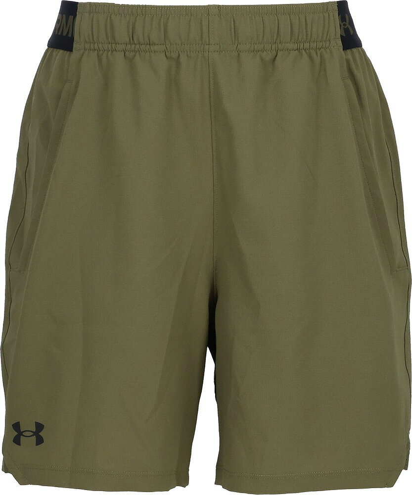 アンダーアーマー メンズ UAバニッシュウーブン 6インチ ショーツ（Marine OD Green / Black・サイズ：L） DOM-1373718-390-LG UNDER ARMOUR