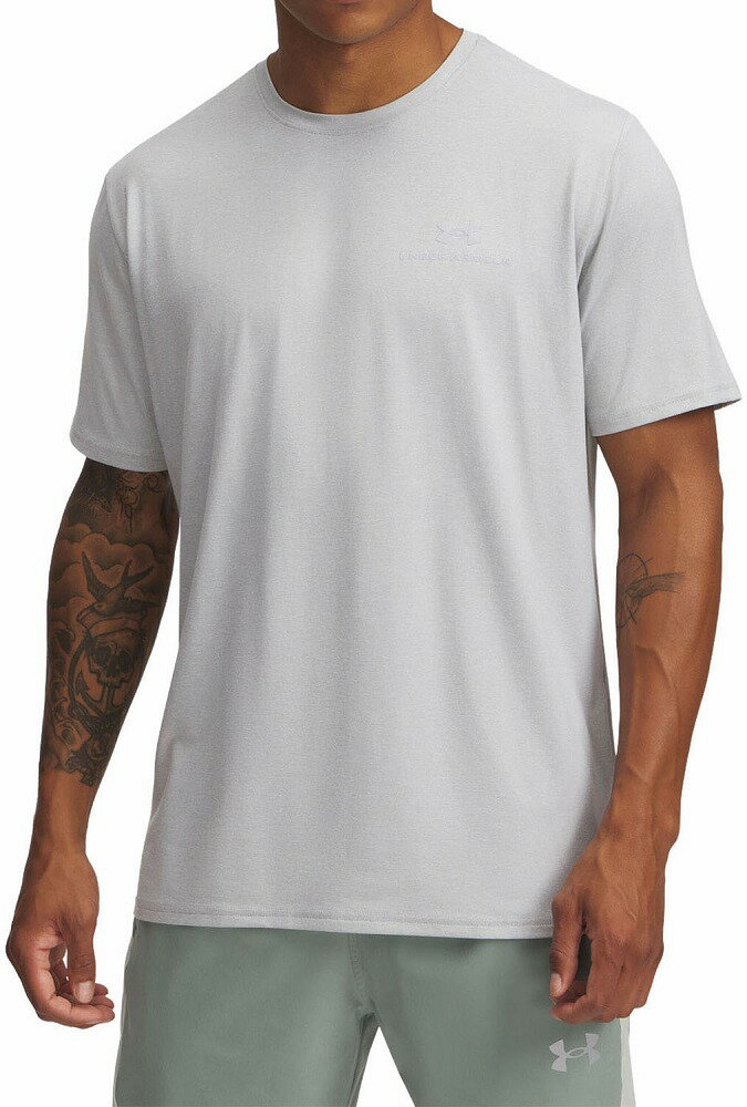 アンダーアーマー メンズ UAバニッシュ エナジー ショートスリーブTシャツ（Mod Gray Light Heather・サイズ：XL） DOM-1383973-011-XL UNDER ARMOUR