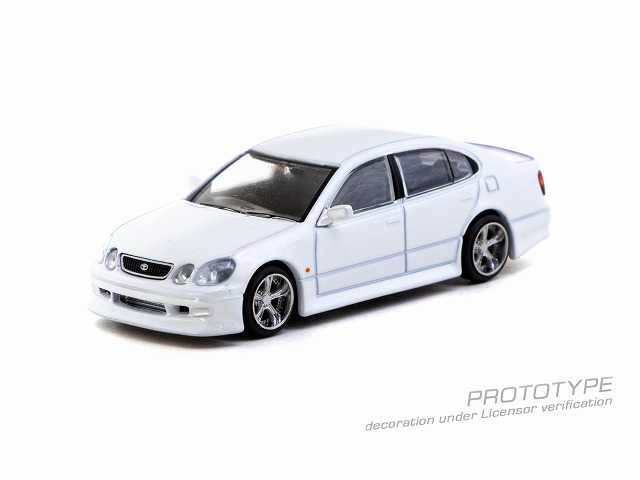 ターマックワークス 1/64 VERTEX Toyota Aristo JZS161 White【T64G-081-WH】 ミニカー