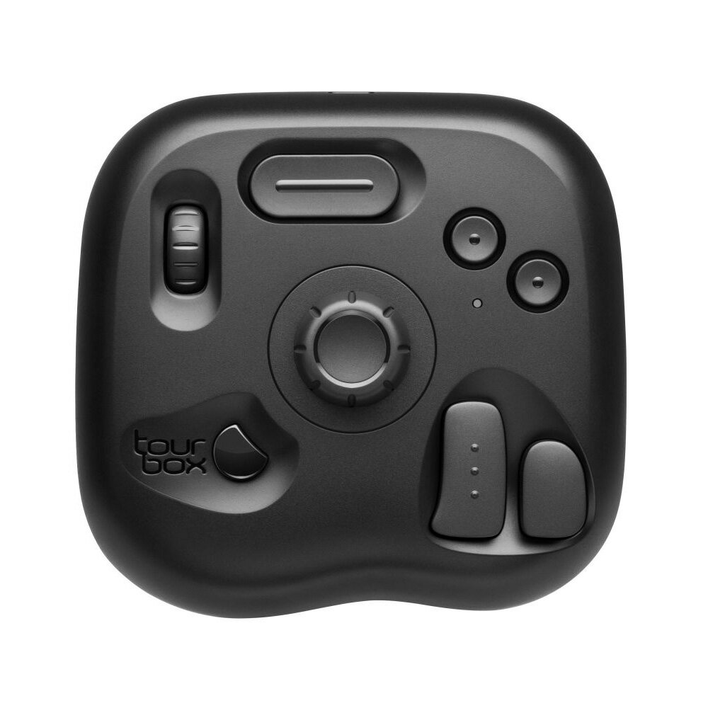 TourBox（ツアーボックス） Bluetooth接続左手デバイス TourBox Lite Bluetooth（Windows / macOS ブラック） TBLB