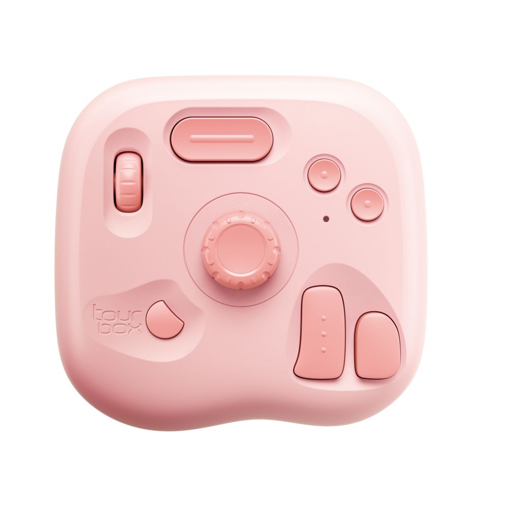 TourBox（ツアーボックス） Bluetooth接続左手デバイス TourBox Lite bluetooth（Windows / macOS ミスティピンク） TBLB-MP