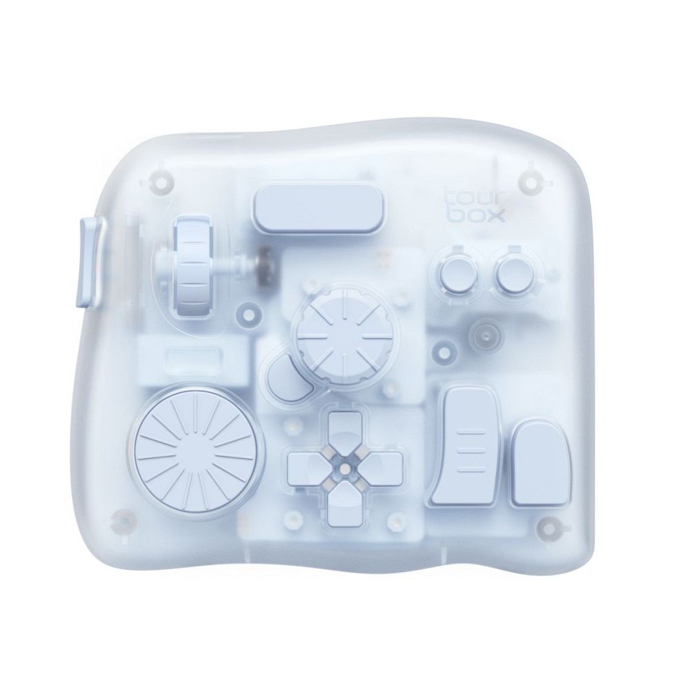 TourBox（ツアーボックス） 左手デバイス TourBox Elite Plus（iPadOS / macOS / Windowsグレイシャーブルー） TBEP-GB