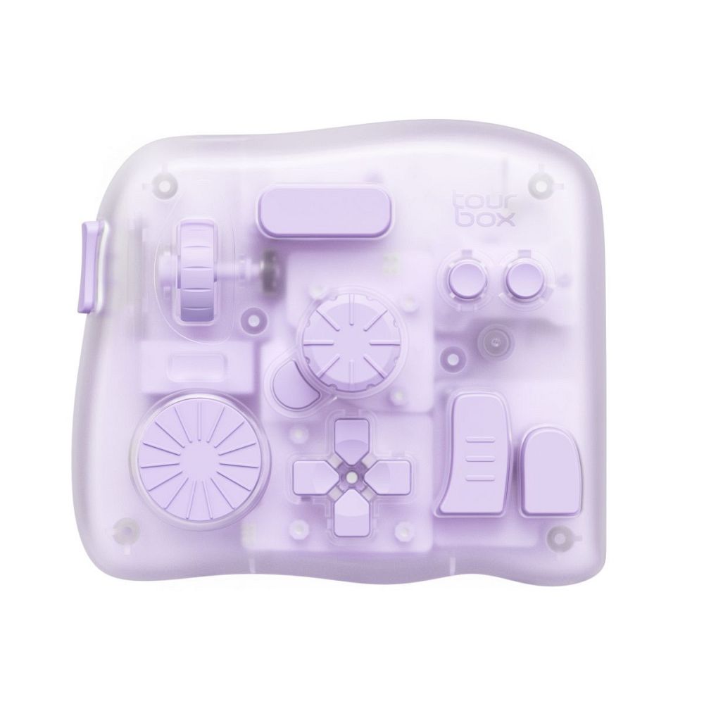 TourBox（ツアーボックス） 左手デバイス TourBox Elite Plus（iPadOS / macOS / Windowsオーロラバイオレット） TBEP-AV