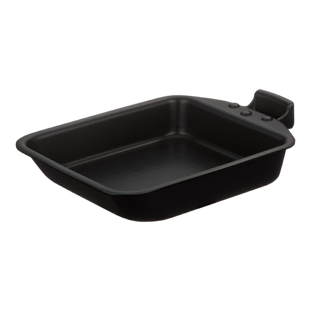 KEA-015-BK サーモス 【IH対応】取っ手のとれる玉子焼きフライパン　ブラック THERMOS　デュラブルシリーズ [KEA015BK]