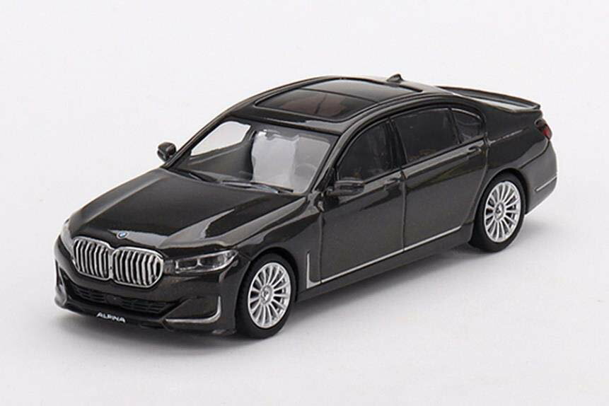 MINI－GT 1/64 BMW アルピナ B7 xDrive デュラビットグレーメタリック(右ハンドル) ミニカー