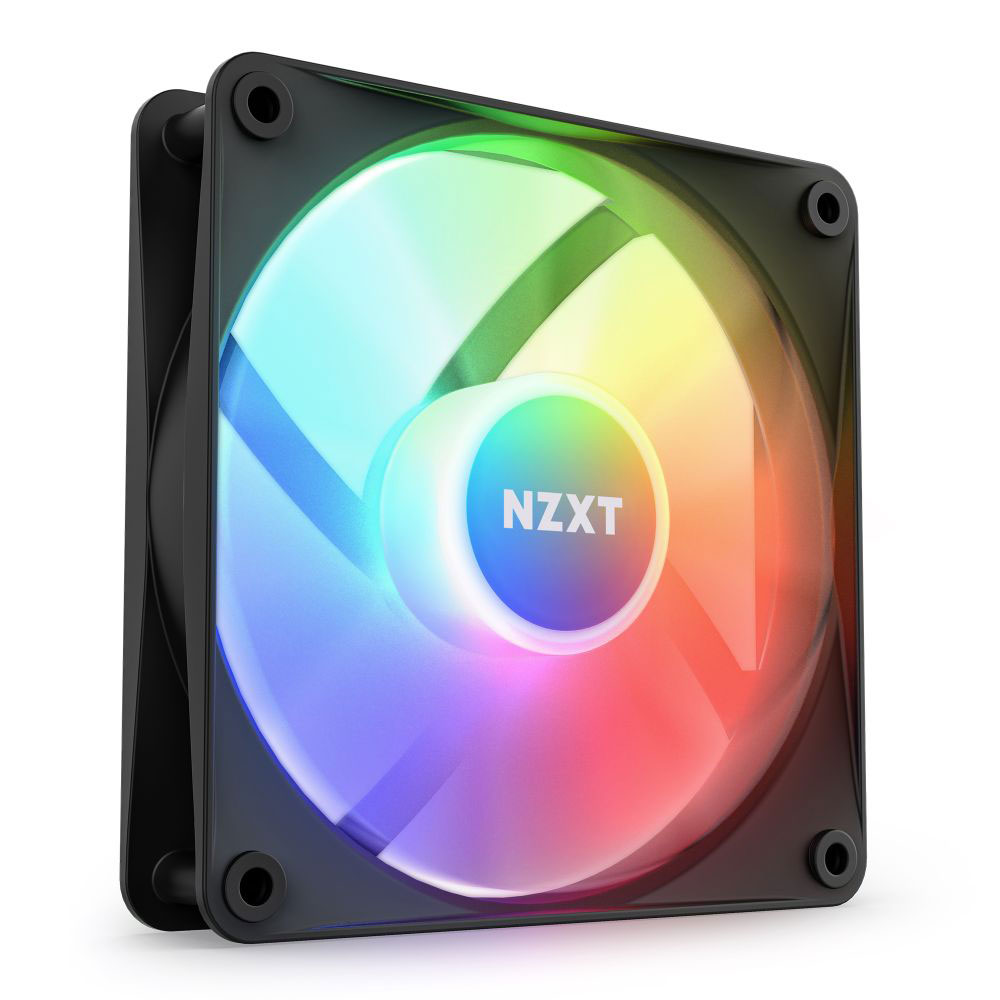 NZXT PCケースファン F Series RGB CORE Fans(120mm ブラック) RF-C12SF-B1