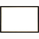 ウッディーパネル エクセレント ゴールドライン シャインブラック（サイズ：18.2cm×25.7cm） ジグソーパズルパネル エポック社