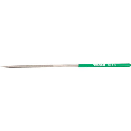 トラスコ中山 ダイヤモンドヤスリ 精密用#170 角 1本入 全長200mm(5本組サイズ) T-...