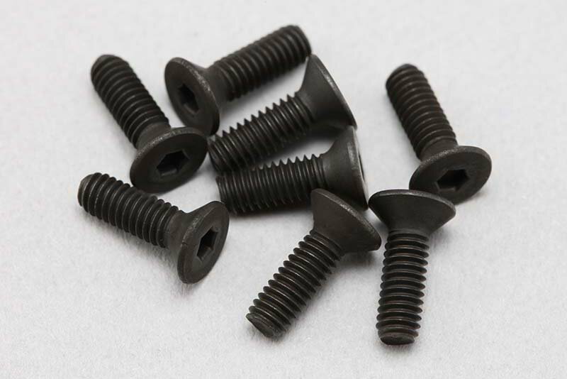 ヨコモ M2.5x8mm 皿ソケットスクリュー 8本入【ZC-F258A】 ラジコンパーツ(3.0)