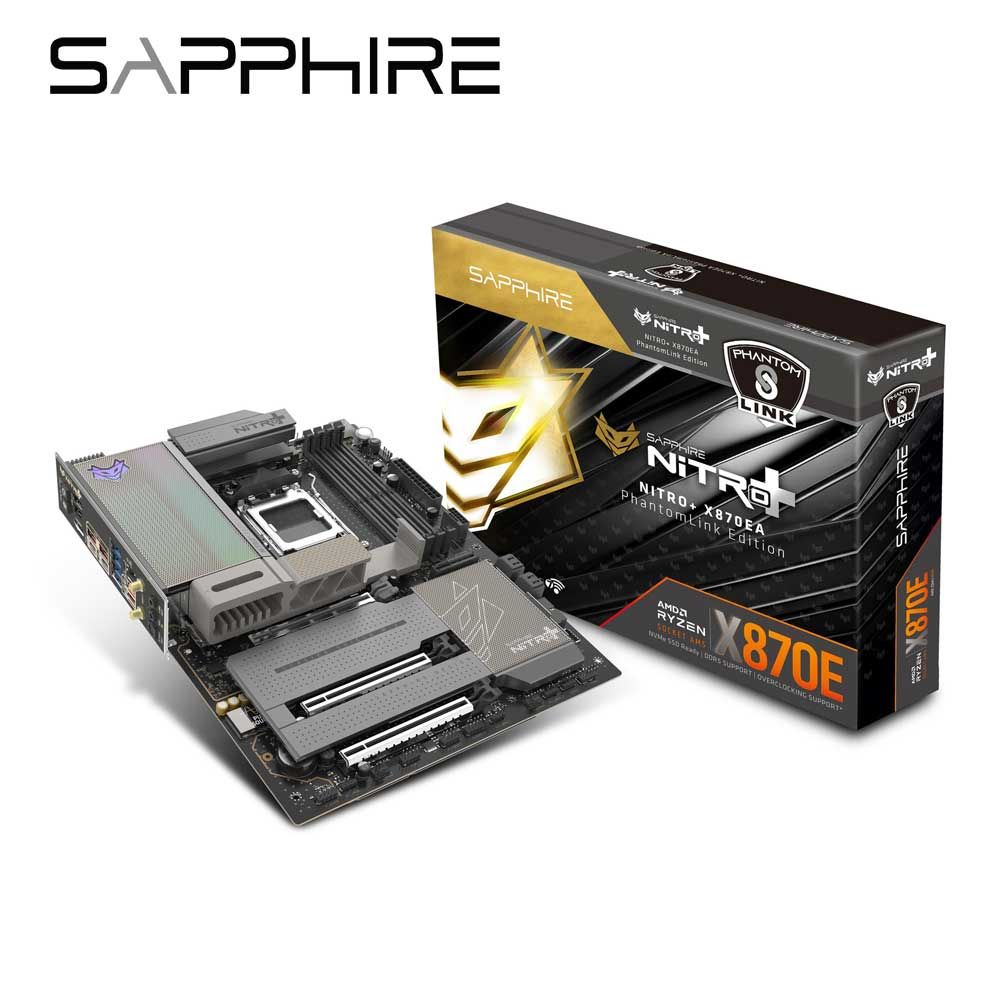 SAPPHIRE｜サファイア SAPPHIRE NITRO+ X870EA Phantomlink マザーボード 52122-01-40G