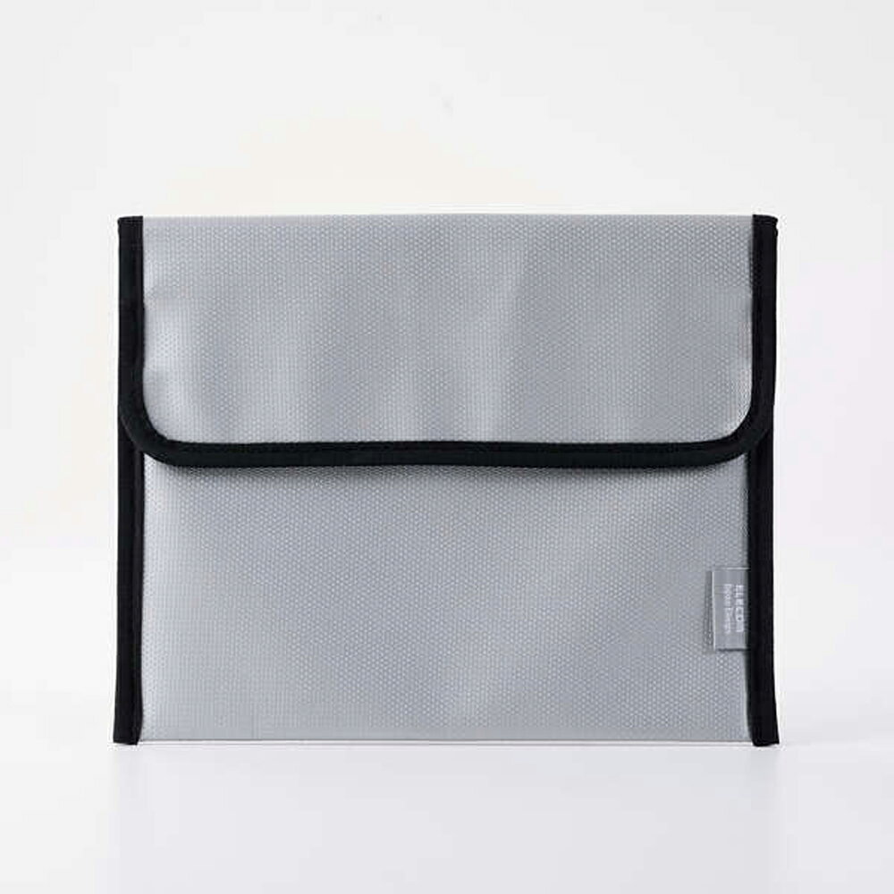 エレコム 難燃ガジェットポーチL BMA-MBP01LGY jism-14859055 Joshin web 家電とPCの大型専門店 パッケージ画像