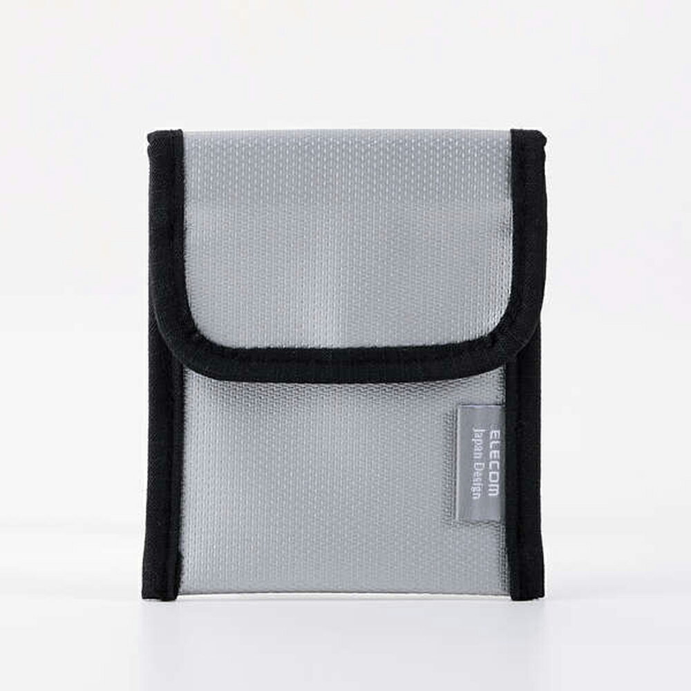 エレコム 難燃ガジェットポーチS BMA-MBP01SGY jism-14859089 Joshin web 家電とPCの大型専門店 パッケージ画像